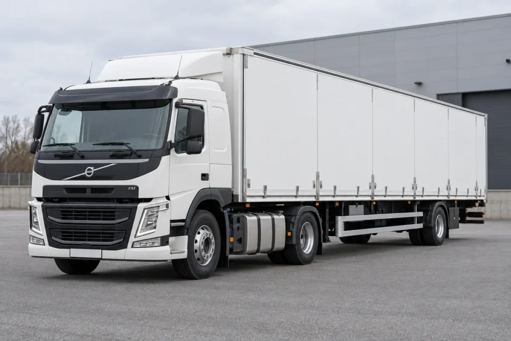 Volvo FM sadulveok citytreileriga – illustratiivne pilt